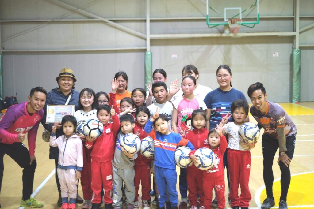 モンゴル・孤児施設の子供向けサッカーイベント開催！